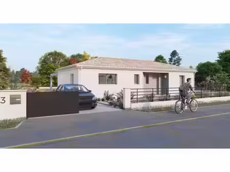 terrain avec maison neuf à vendre