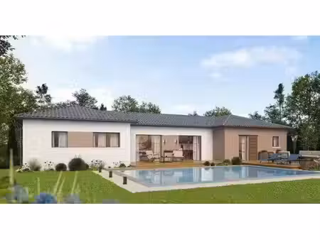 terrain avec maison neuf à vendre