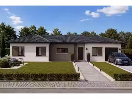 terrain avec maison neuf à vendre