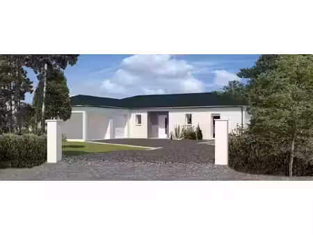 terrain avec maison neuf à vendre