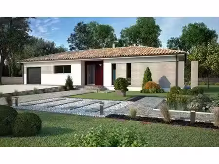 terrain avec maison neuf à vendre