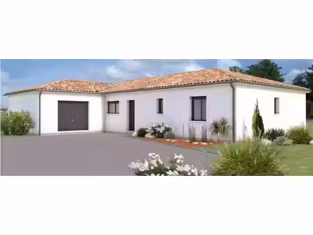terrain avec maison neuf à vendre
