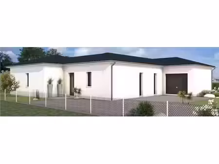 terrain avec maison neuf à vendre