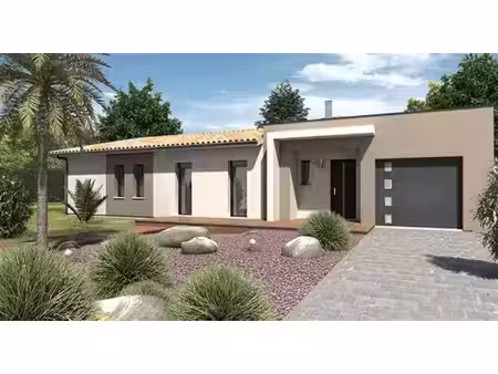 terrain avec maison neuf à vendre