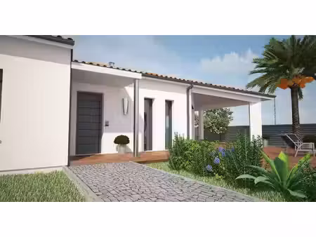 terrain avec maison neuf à vendre