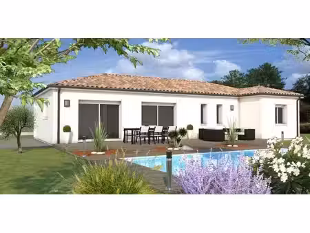 terrain avec maison neuf à vendre