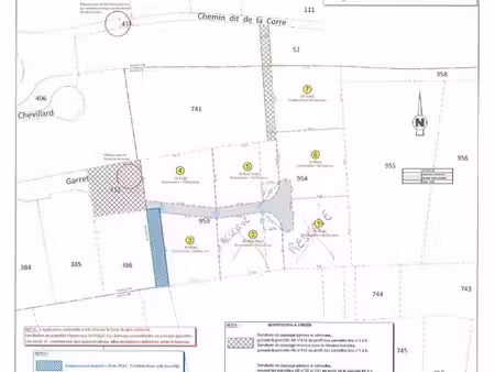 terrain 706 m² vesoul