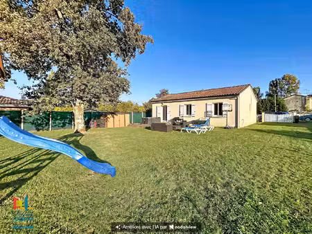 à noaillan ? maison familiale avec jardin aux portes de langon