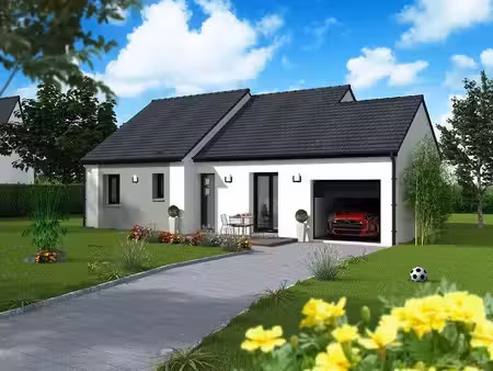 terrain avec maison neuf à vendre