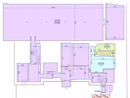 local commercial 360 m² – libre de toute occupation – ancienne salle des coffres – rouen c