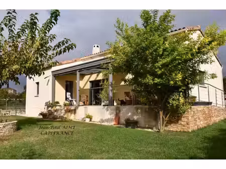 barjac – maison t4 de plain-pied – vue sur les cévennes – prestations de grande qualité
