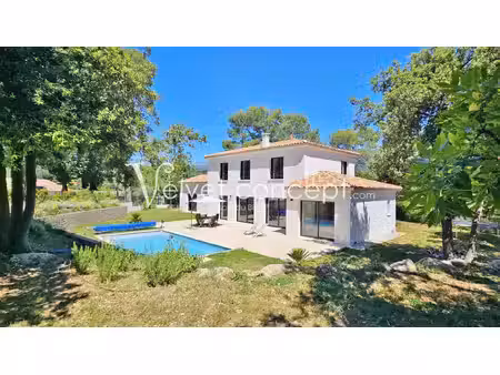villa contemporaine neuve - 5 chambres au calme à roquefort-les-pins
