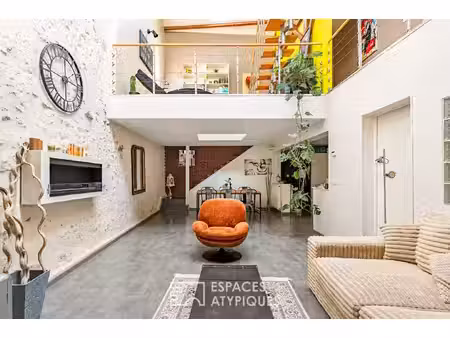 loft rénové sur les hauteurs d'orgeval