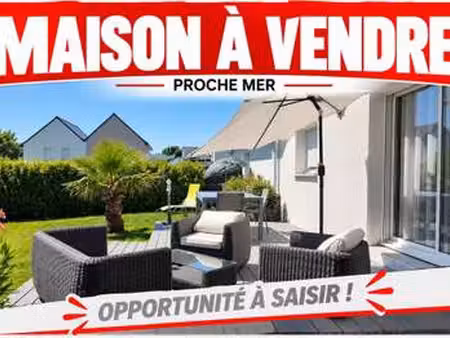 vente maison bord de mer au tour-du-parc (56370) : à vendre bord de mer / 106m² le tour-du