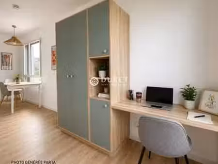location appartement t1 meublé à la roche-sur-yon les forges - zone nord-ouest (85000) : à