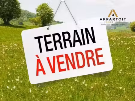 vente terrain 1002 m² à abrest (03200)  55 000 €