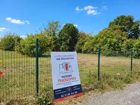 vente terrain 617 m² à touvois (44650)  50 000 €