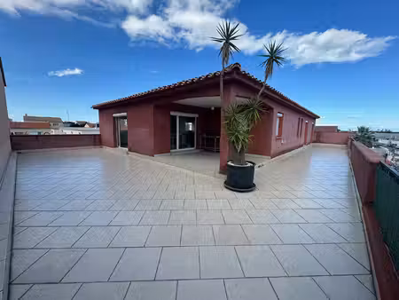 argeles - spacieux t5 meuble 156m² avec terrasse