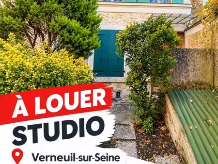 appartement à louer f1 - 24m² - verneuil-sur-seine