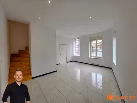 busigny – maison rénovée + local commercial