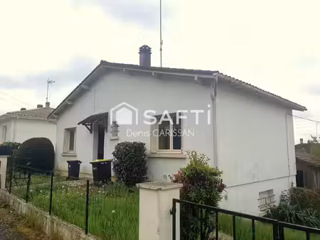 maison 4 pièces + jardin