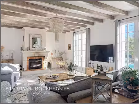 maison t6 avec piscine - 169m2 - breuillet (17920)