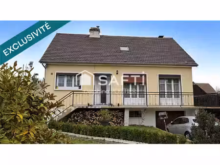 maison 5p.  4 chambres avec sous-sol total