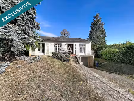 superbe maison individuelle de plain pied sur sous-sol avec garage