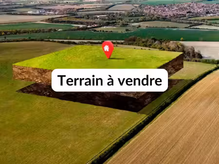 magnant terrain viabilisé de 2 350 m2 dont 1 600 m2 constr