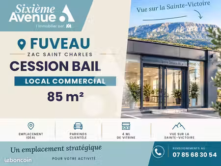 local commercial 85 m²