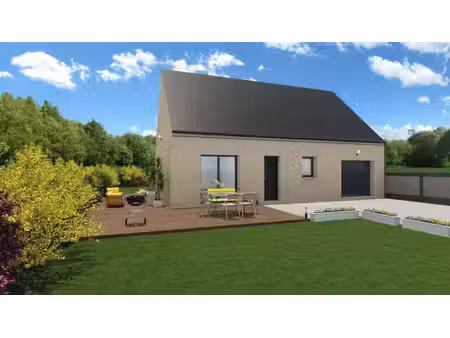 terrain avec maison neuf à vendre
