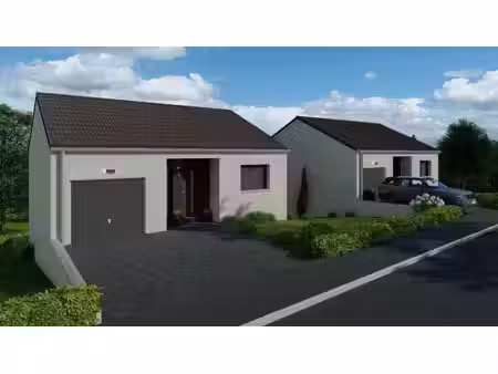 terrain avec maison neuf à vendre