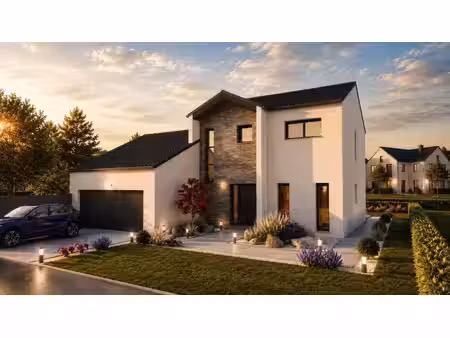 terrain avec maison neuf à vendre