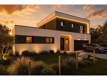 terrain avec maison neuf à vendre