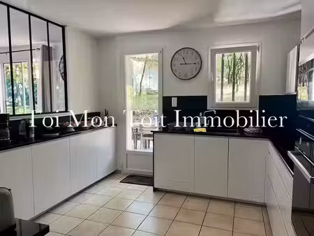 sardan villa f6 + garage  piscine & pool house sur terrain d