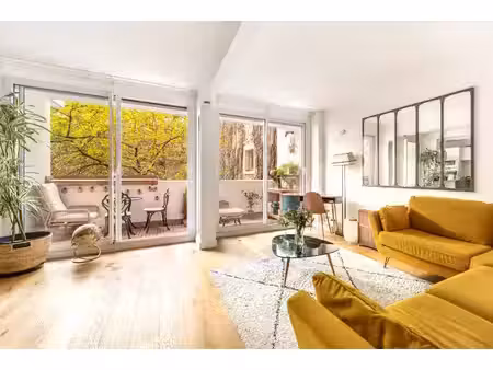 paris 16e - rue petrarque / trocadéro - appartement à louer - 3 pièces meublé - 61 90m² ca