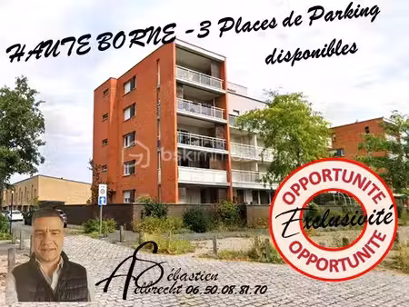 parking de 12 m² à villeneuve-d'ascq
