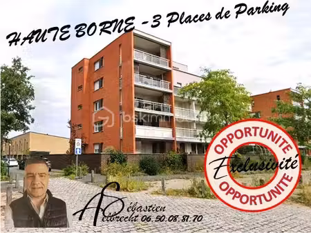 parking de 36 m² à villeneuve-d'ascq