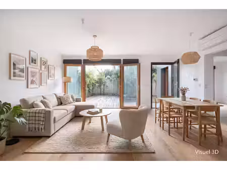 maison contemporaine climatisée avec terrasse privative