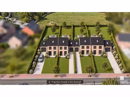 terrain avec permis d’urbanisme pour 4 maisons contemporaine
