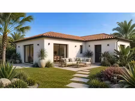 terrain avec maison neuf à vendre