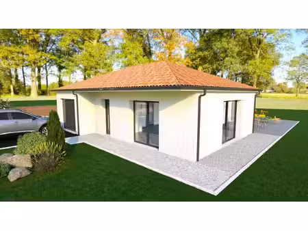 terrain avec maison neuf à vendre