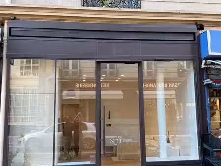 pop-up store 14 m² lumineux  3 70 m sous plafond  paris 12e (marché d'aligre / gare de lyo