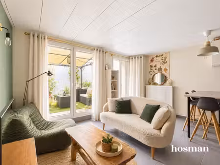 2 pièces 39 72m² carrez en duplex -climatisé- terrasse spacieuse 21 12 m² - chemin de la b