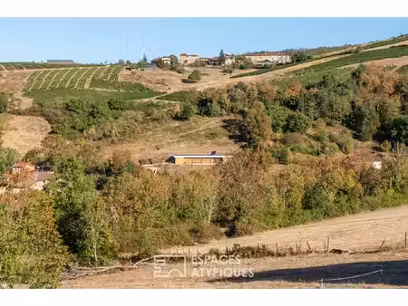 maison bioclimatique avec sa vue dégagée