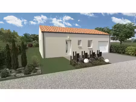 terrain avec maison neuf à vendre