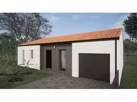 terrain avec maison neuf à vendre