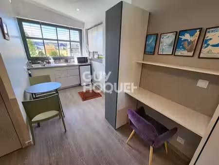 location meublée appartement 1 pièce 18.32 m² à dinan (22100)  450 €