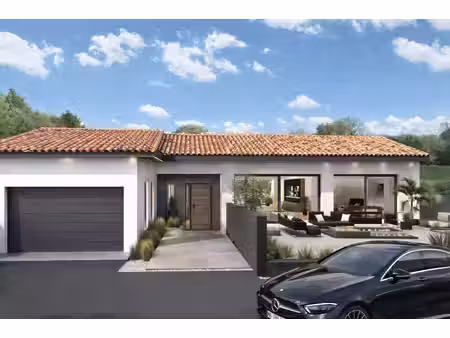 terrain avec maison neuf à vendre