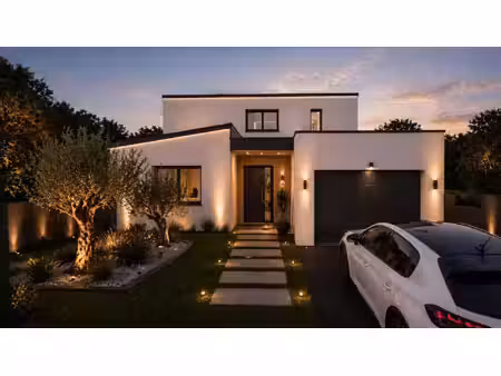 terrain avec maison neuf à vendre